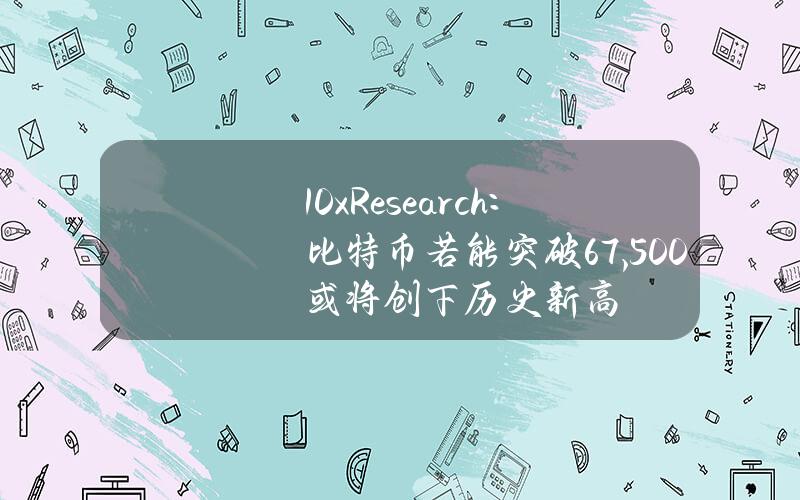 10xResearch：比特币若能突破67,500或将创下历史新高