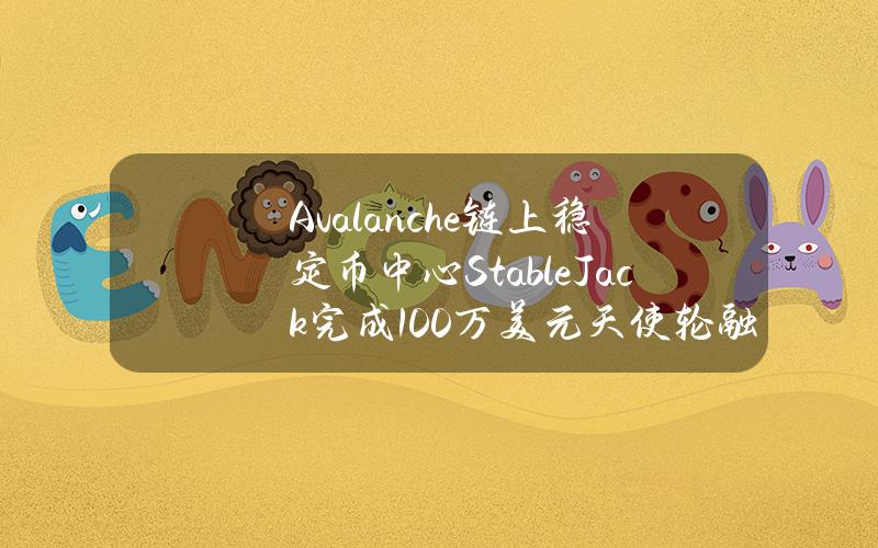 Avalanche链上稳定币中心StableJack完成100万美元天使轮融资